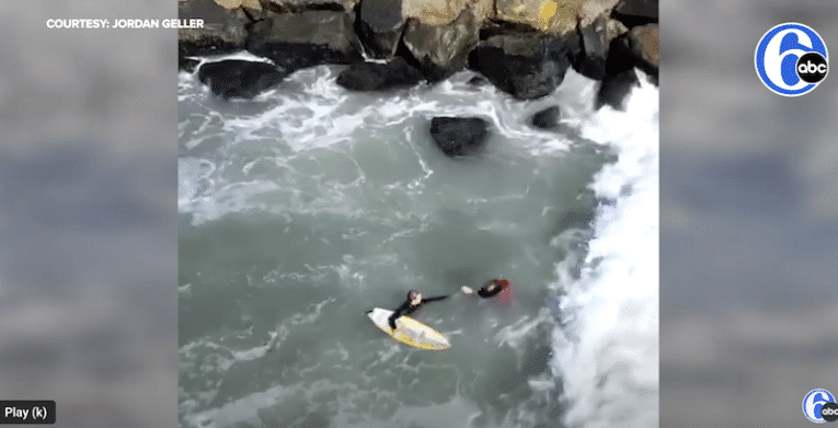 Heroic New Jersey surfers break from surf contest to save drowning fishermen